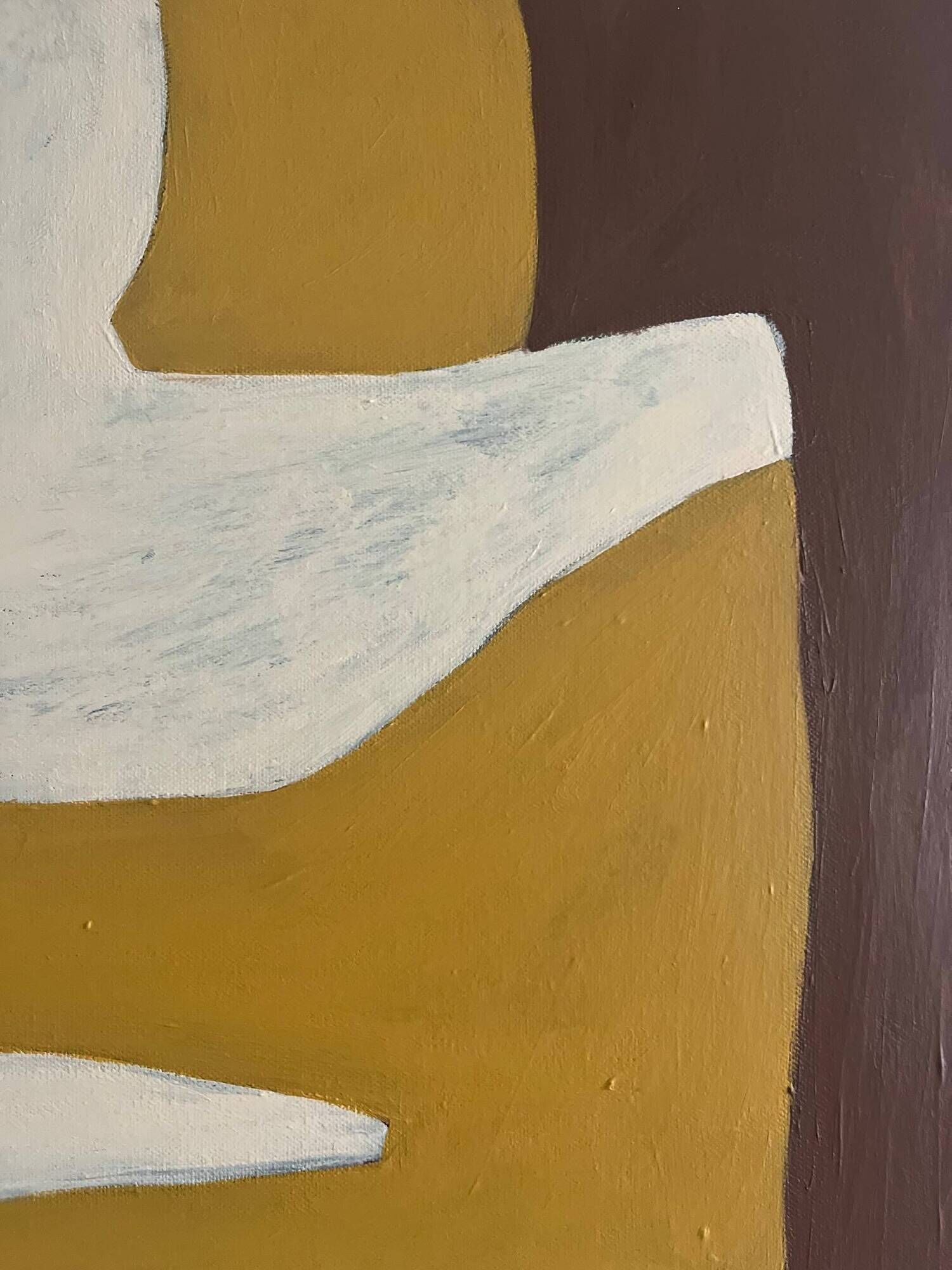 Canvas painting couple "can I hold you" by Bodasca