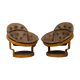 Armchairs designed by Oddmund Vad in  1970