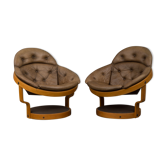 Armchairs designed by Oddmund Vad in  1970