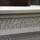 Vintage lacquered chest of drawers grey white