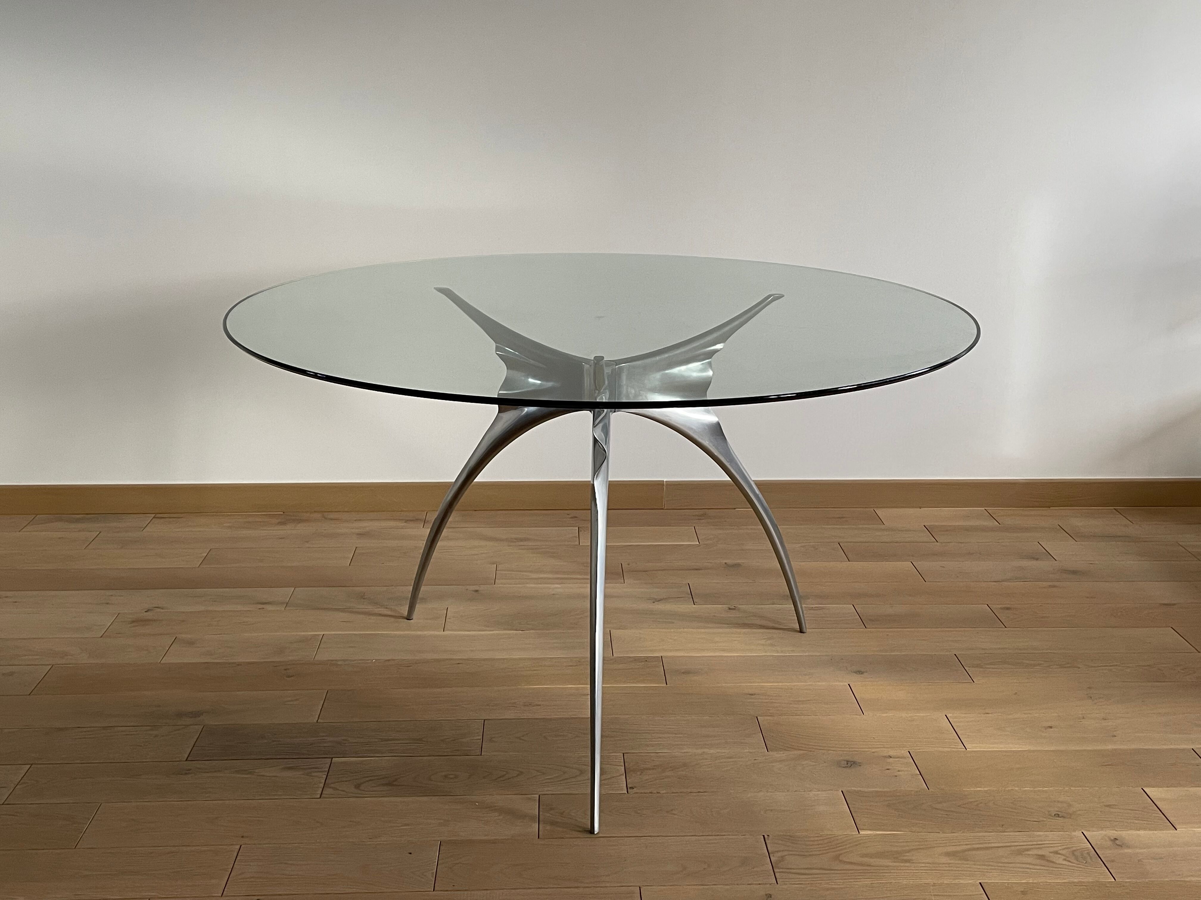 Table ronde Water par Bernard Dequet, 1970