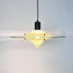 Postmodern Glass Italian Pendant, 1980s