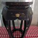 Chinese table painted Napoleon III era with Phoenix certificate in good condition