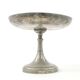 Art Deco pedestal fruit bowl, silver-plated pewter, Germany, 1930s