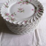 12 Haviland dinner plates