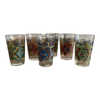 Lot 6 verres vmc Reims France