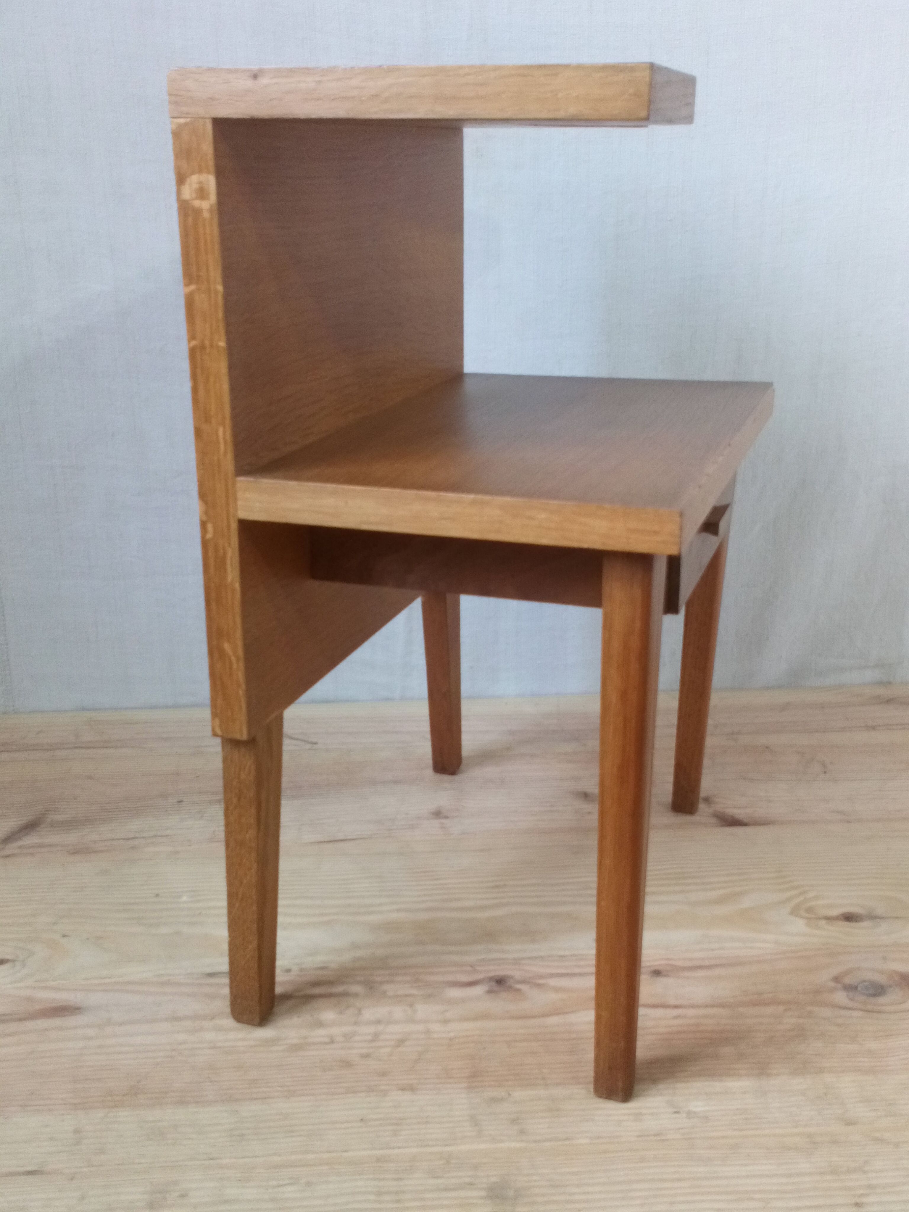 Oak bedside Reconstruction 1950