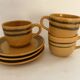 Sarreguemines stoneware cups