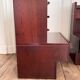Paire de chevets mid century Roche Bobois vintage avec éclairage intégré