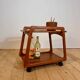Danish teak bar cart, 1960s
