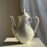 White Bavarian porcelain teapot H27