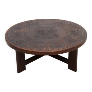 Table basse ronde par
