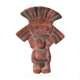 Anthropomorphic Mexican terracotta vase, 70s