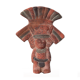 Anthropomorphic Mexican terracotta vase, 70s