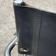 Vintage set of 4 tubular leather chairs style MG5 Grassi