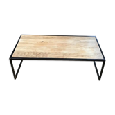 Coffee table "Indus" oak top