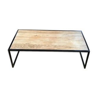 Table basse "Indus" plateau chêne