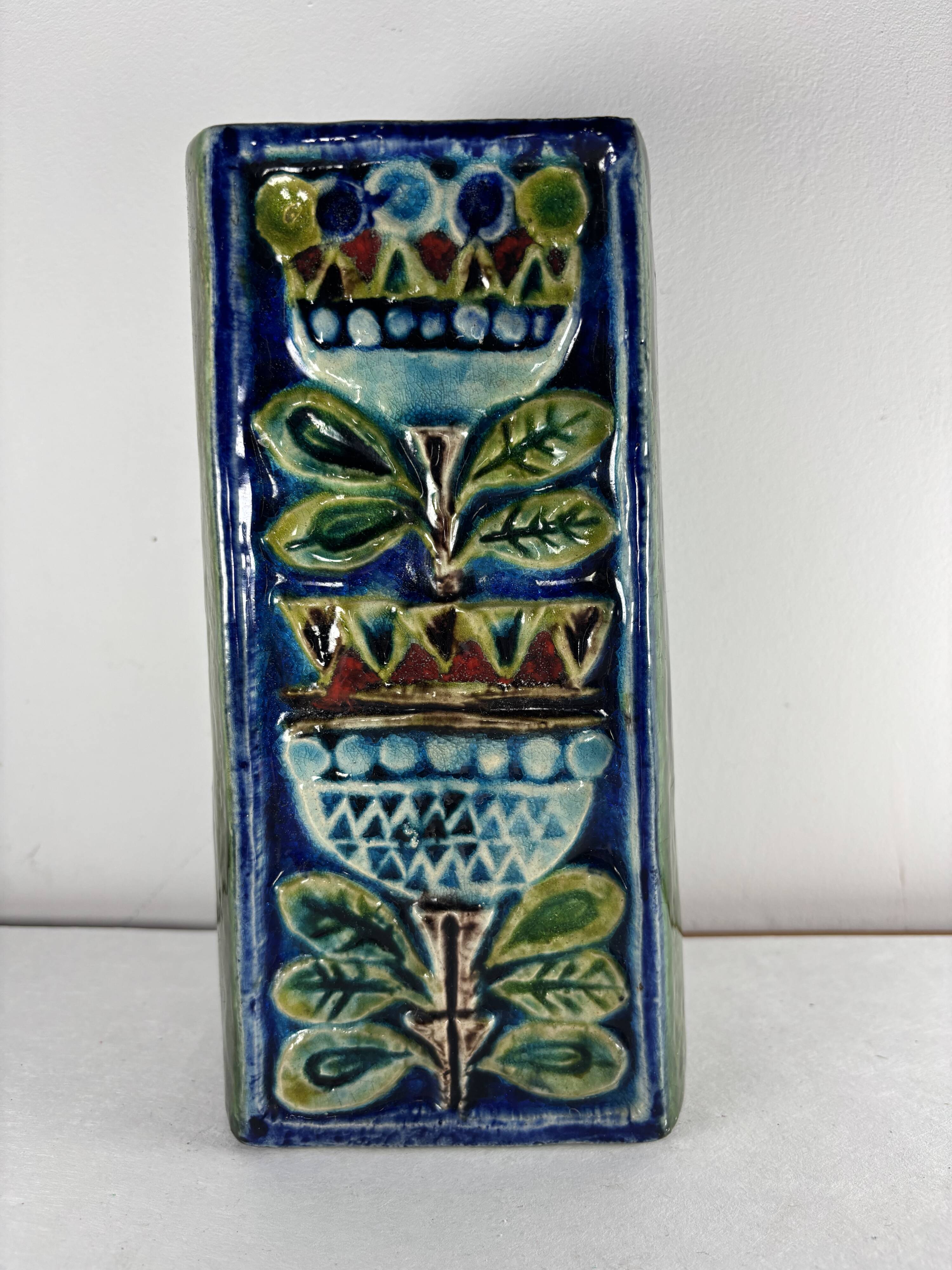 Fat Lava vase in ceramic Schramberg – Germany, 1960s