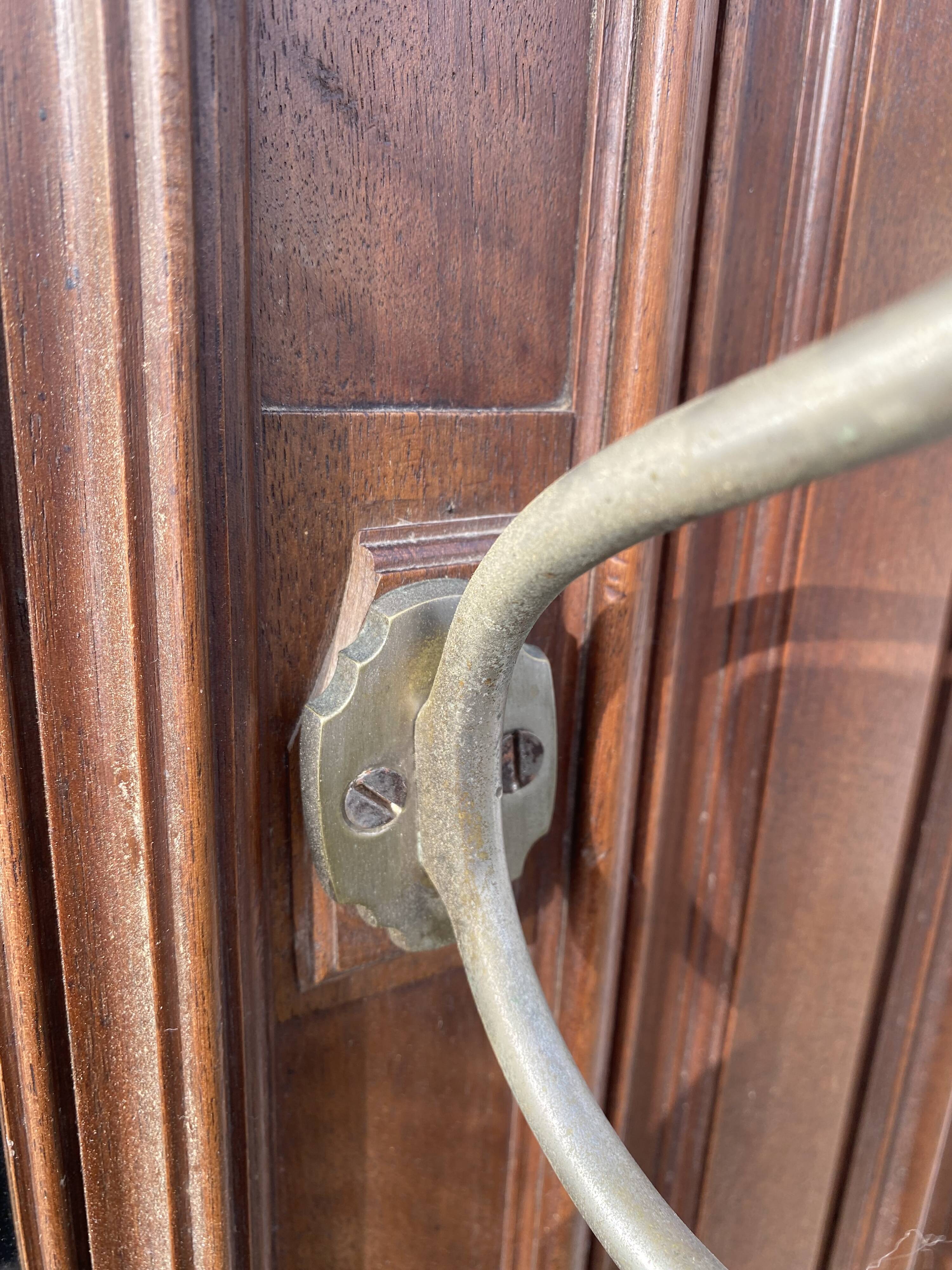 Wall coat rack entrance 218x112cm from the 1920s 1930s