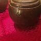 Pair of wooden ball lamps 1960 parchment lampshades electric redone 33x17