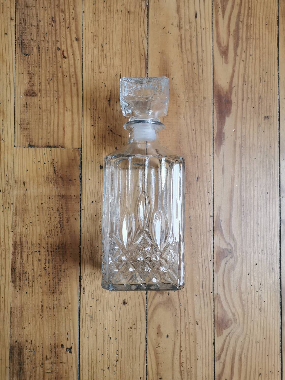 Vintage whiskey decanter