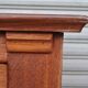 Oak chest of drawers
