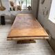 Table de repas chêne 1940 Dudouyt 240cm