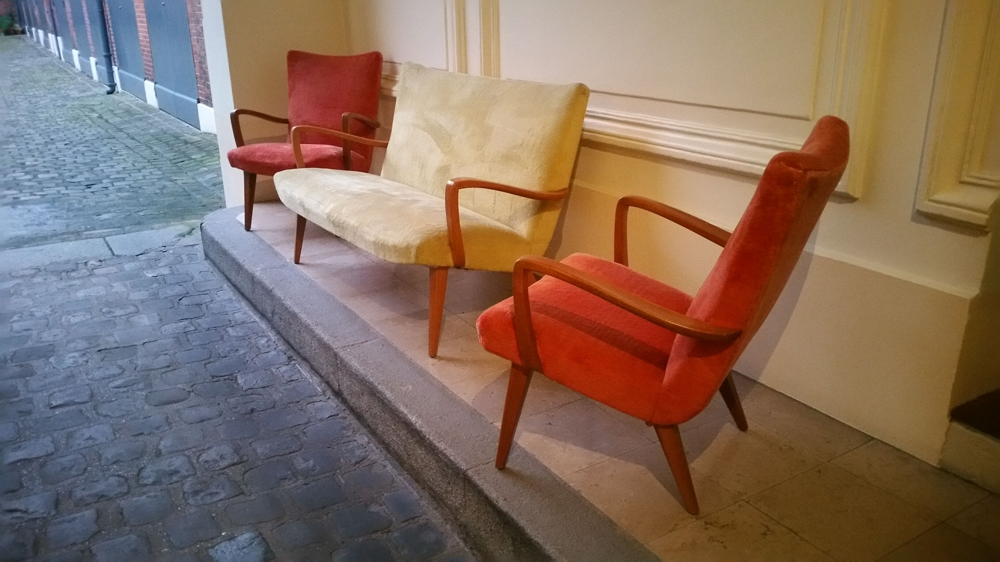 Walter Knoll Mid Century Arno Votteler Sofa Chair