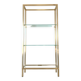 Golden shelf by Pierre Vandel, France 1970s