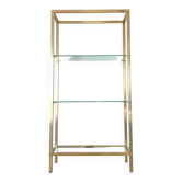 Golden shelf by Pierre Vandel, France 1970s