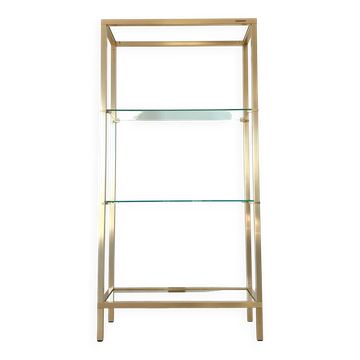 Golden shelf by Pierre Vandel, France 1970s