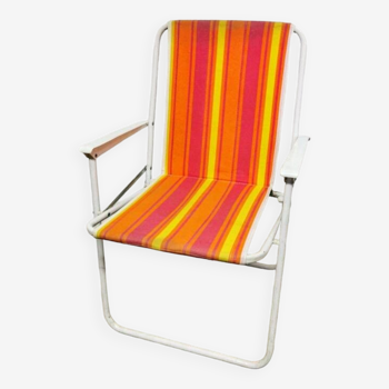 Fauteuil camping vintage