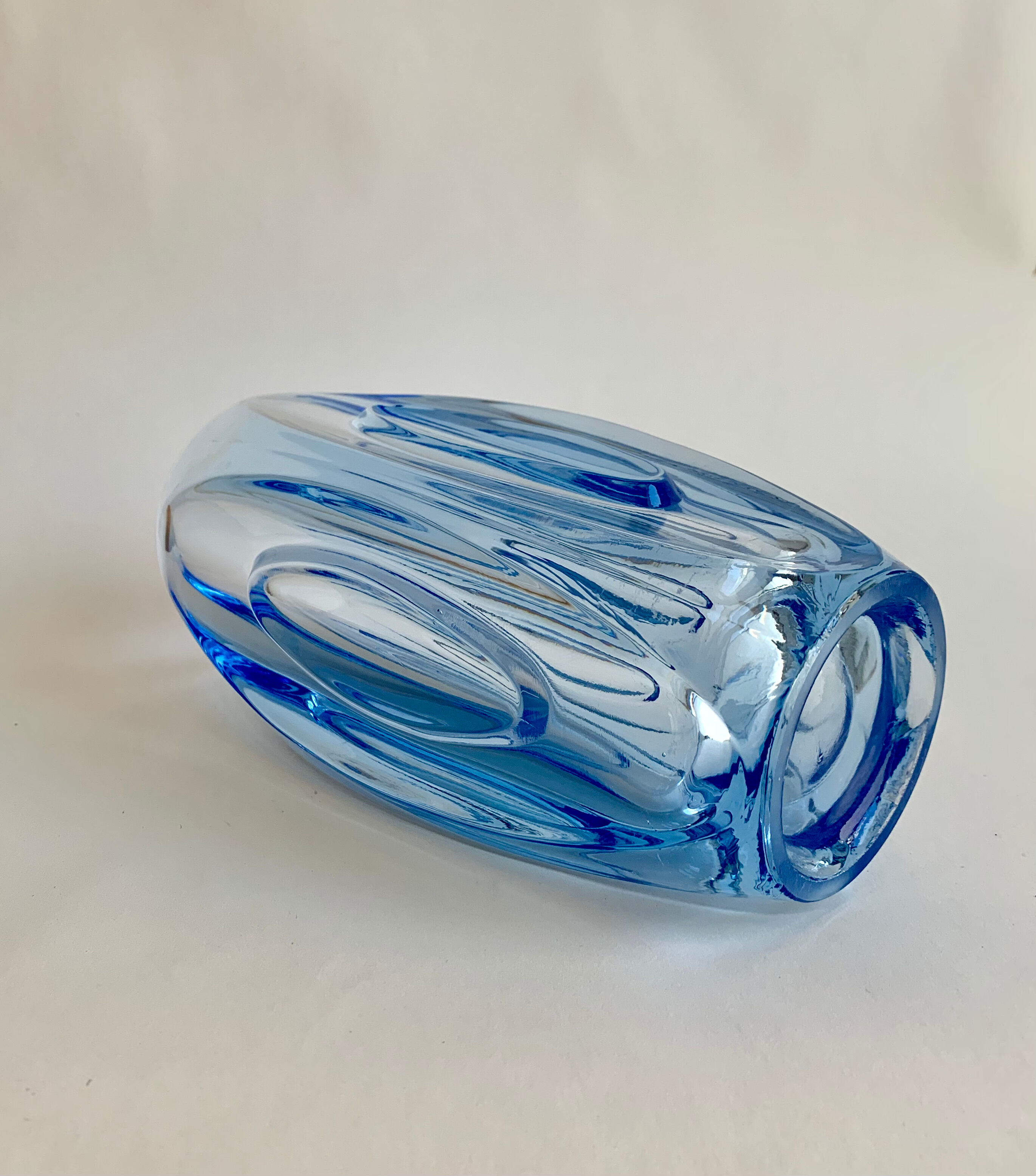 Vase by R. Schrötter for Sklo Union, Czechoslovakia, 1960s