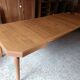 Renovated Art Deco table with 3 extensions.