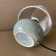 Petite lampe en grès émaillé ancienne