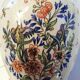 Large old ceramic vase signed
