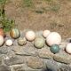 Decorative mineral ball or sphere of marble or other No. 4