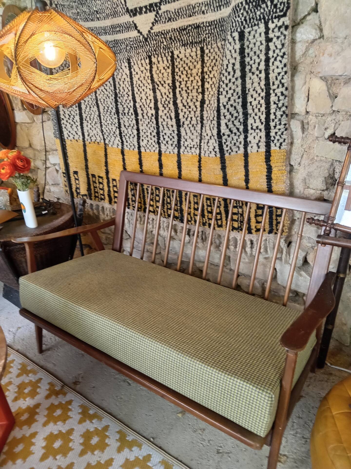 Scandinavian banquette style