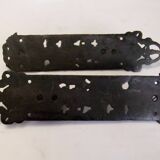 Cast iron dragon door handle 30cm pair