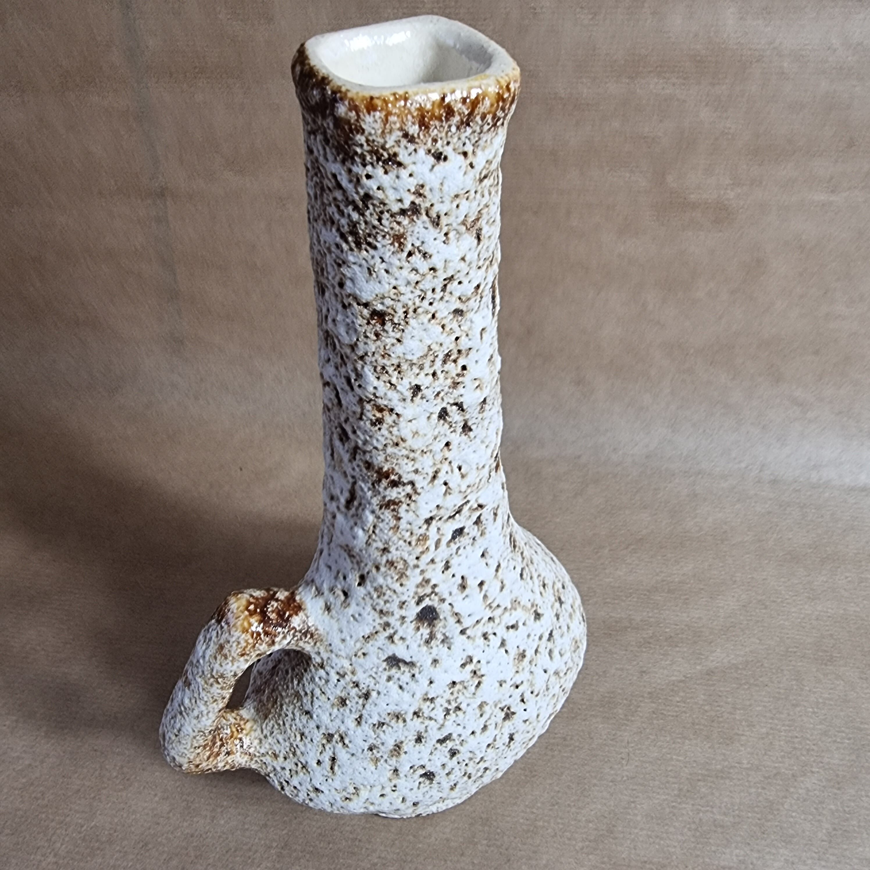 Vase fat lava année 50
