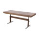 German rosewood adjustable table from e.m.ü, 1960s