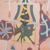 Jorge Camacho. Work "Clan of Coyotes." Year 1992.