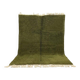 Tapis berbère vert en laine 210/310cm