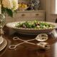 Vintage English Sterling Silver Salad Serving Tongs by EANSA – Elegant Mid-Century Tableware