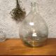 Demijohn glass, blue/green reflections, 12L
