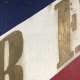 Old flag door French Republic