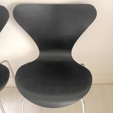 Set of 4 Butterfly Chairs by Arne Jacobsen, Fritz Hansen Edition