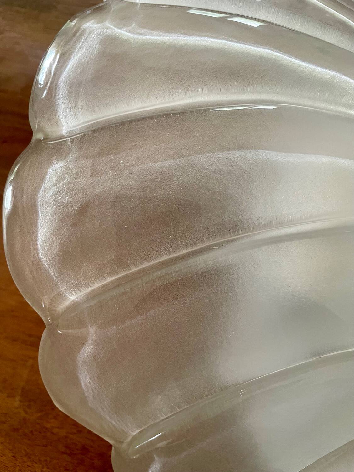 Applique coquille Murano vintage