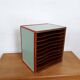 Trieur document vintage en bois
