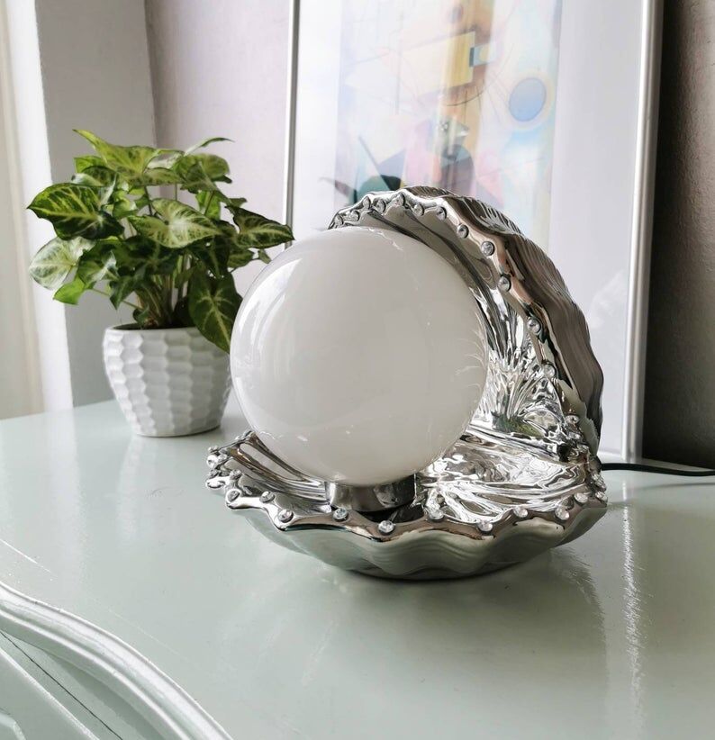 Lampe de table en céramique 90s